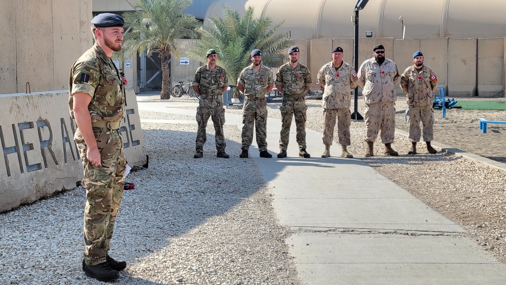 Remembrance Day Parade and Veterans Day Ceremony held in Iraq