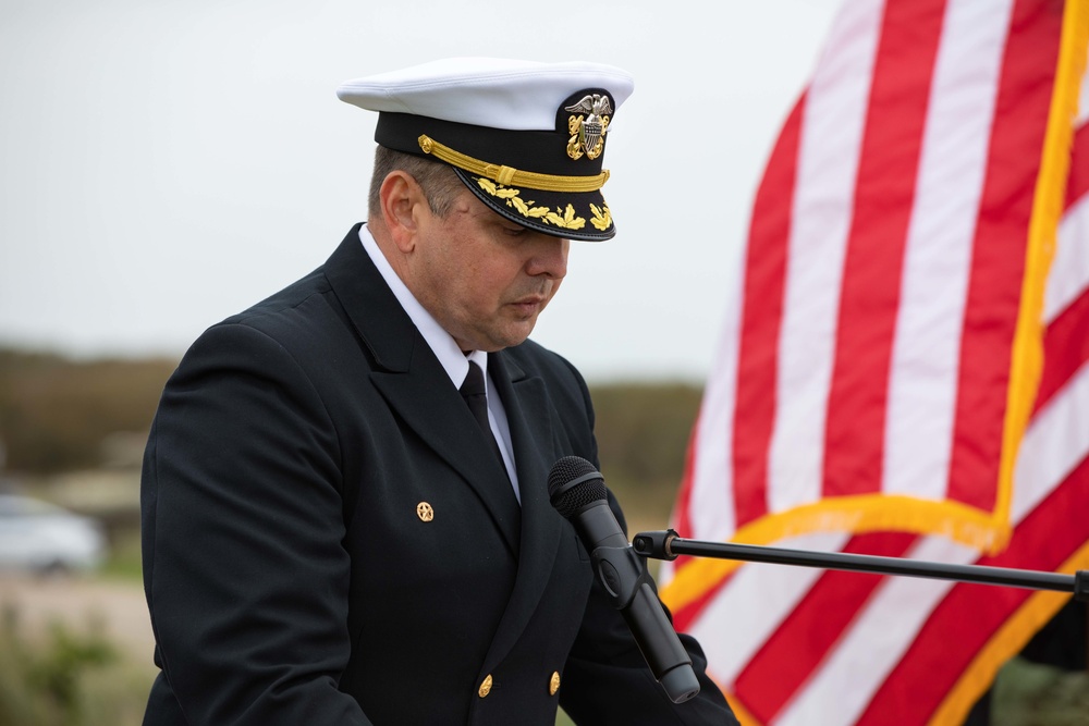 USS Normandy Arrives in Cherbourg, Normandy