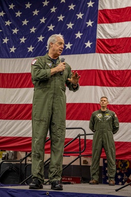 USS George H.W. Bush Distinguished Visitors