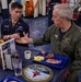 Rear Adm. John Meier, Commander, Naval Air Force Atlantic, Speaks with Sailors aboard USS George H.W. Bush