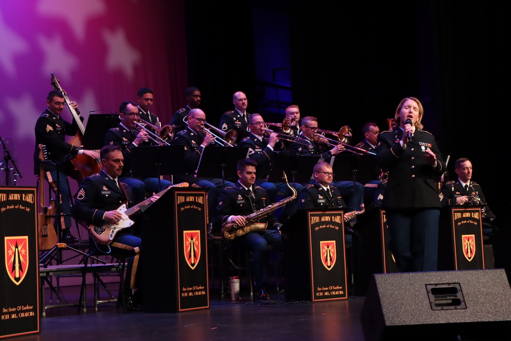 77th Army Band hosted a Salute to Veterans concert