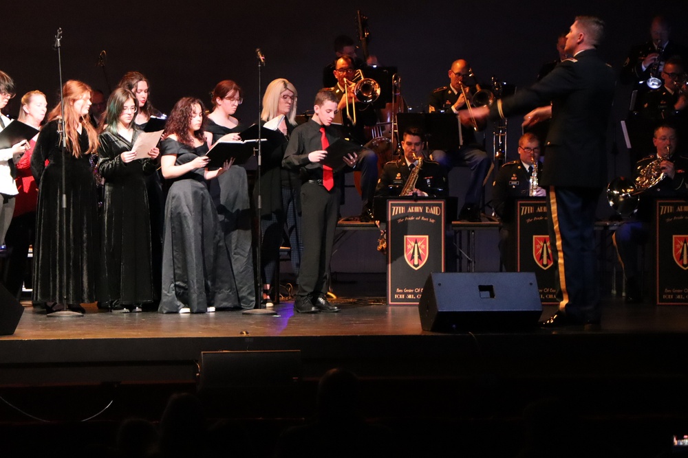 77th Army Band hosted a Salute to Veterans concert