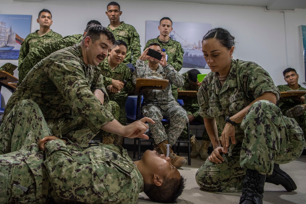 Tactical Combat Casualty Care - Cartagena, Colombia