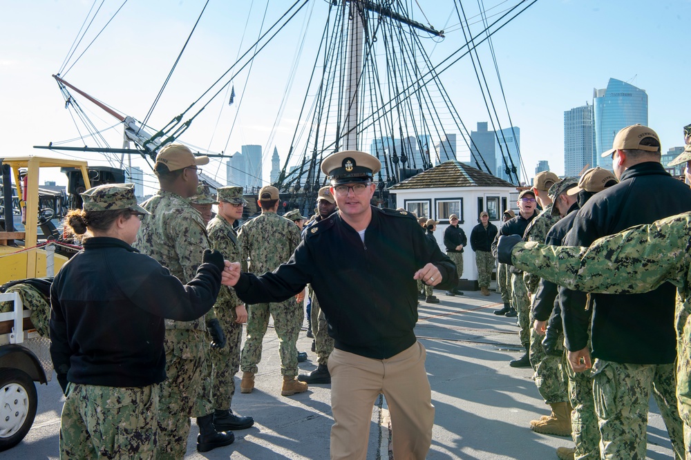 USS Constitution Sailor Promoted
