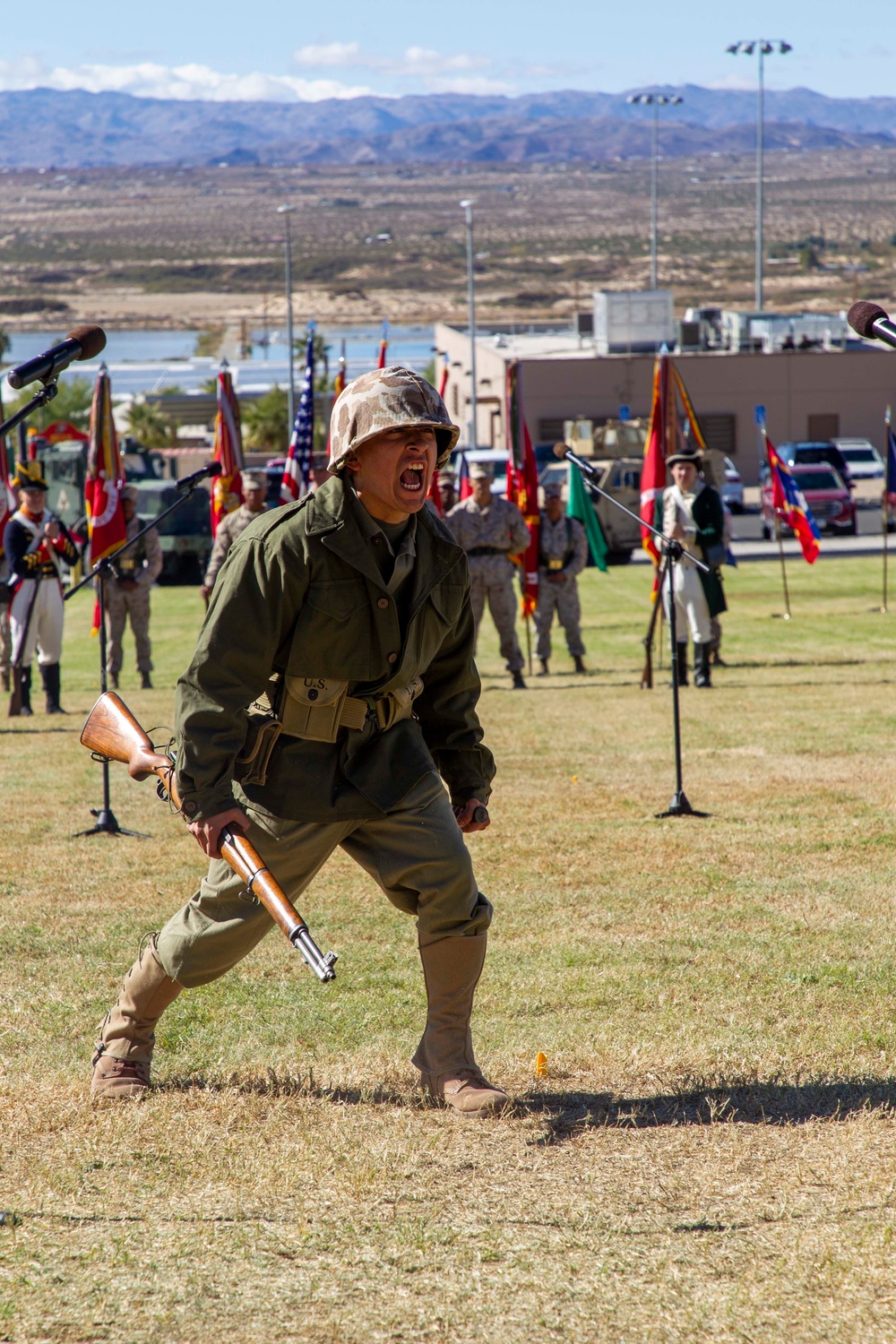 247 years of history; Combat Center holds Marine Corps birthday pageant