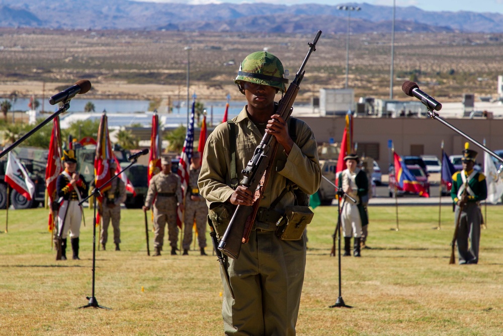 247 years of history; Combat Center holds Marine Corps birthday pageant