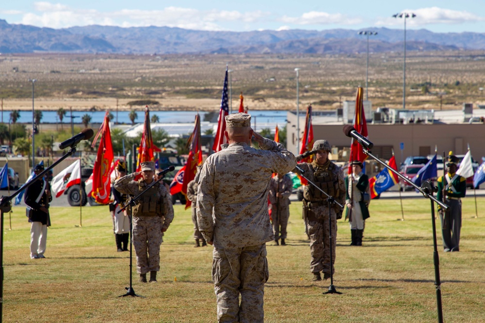 247 years of history; Combat Center holds Marine Corps birthday pageant