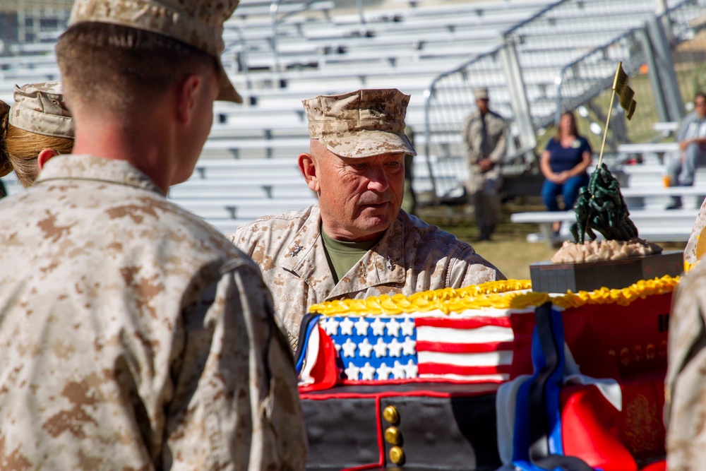 247 years of history; Combat Center holds Marine Corps birthday pageant