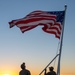 USS Carl Vinson (CVN 70) Evening Colors