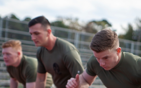 24th MEU S-6 Combat Fitness Test