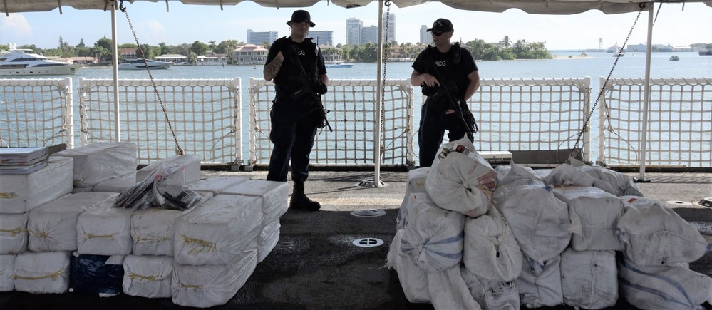 Coast Guard offloads more than $101 million in illegal narcotics