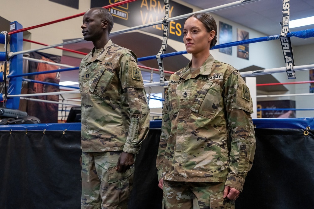 Army WCAP Para Swimmer awarded Meritorious Service Medal