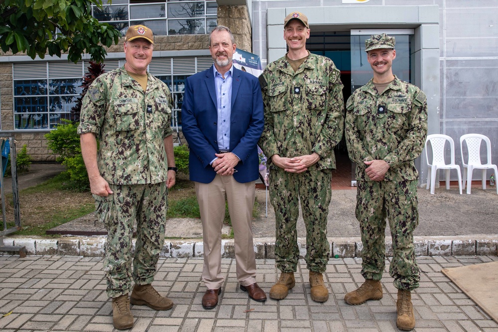 U.S. Ambassador to Venezuela James Story visits Cartagena, Columbia during Continuing Promise 2022