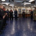 USS Bataan Supply Department Participates In Inspection