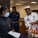 USS Bataan Supply Department Participates In Inspection