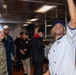 USS Bataan Supply Department Participates In Inspection