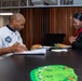 USS Bataan Supply Department Participates In Inspection