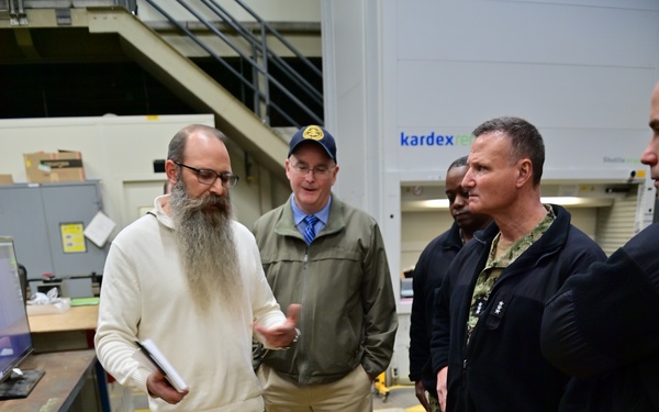 Commander of Naval Sea Systems Command visits Trident Refit Facility Bangor