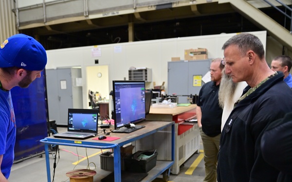 Commander of Naval Sea Systems Command visits Trident Refit Facility Bangor