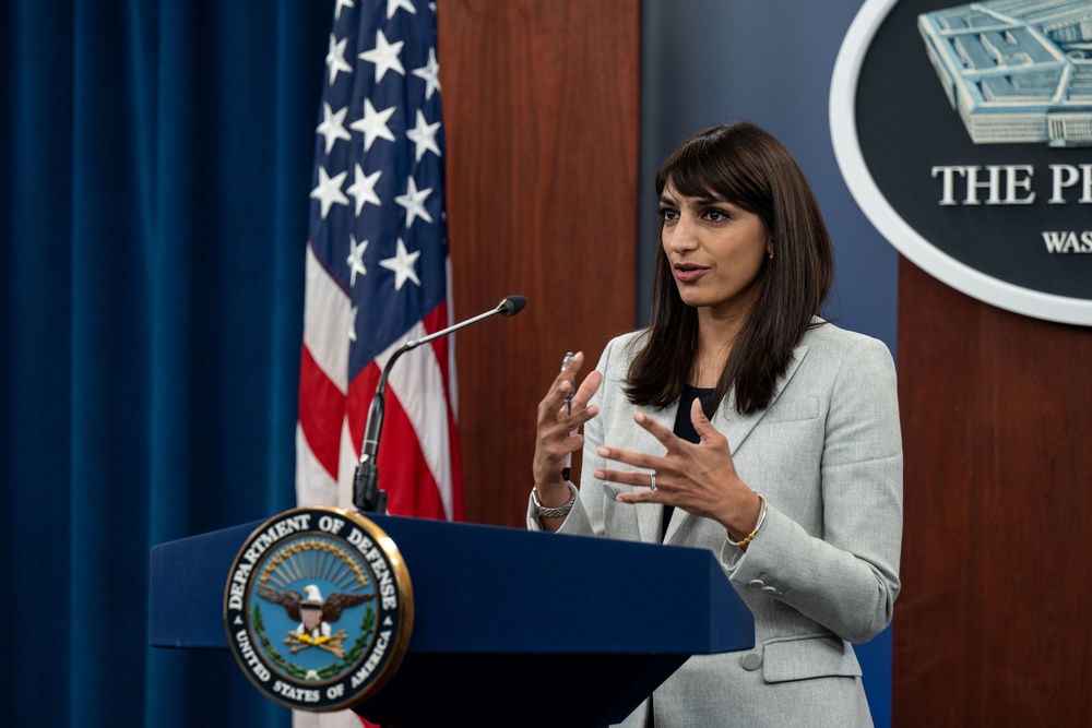 Deputy Pentagon Press Secretary Sabrina Singh Conducts Press Briefing