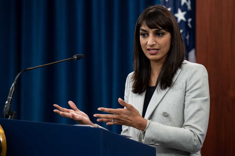 Deputy Pentagon Press Secretary Sabrina Singh Conducts Press Briefing