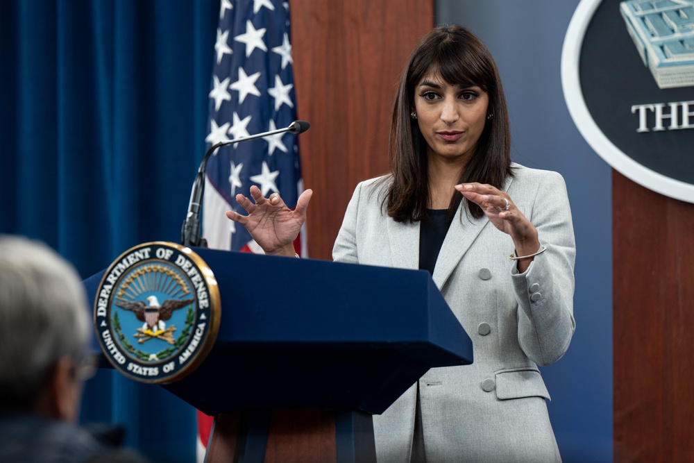 Deputy Pentagon Press Secretary Sabrina Singh Conducts Press Briefing