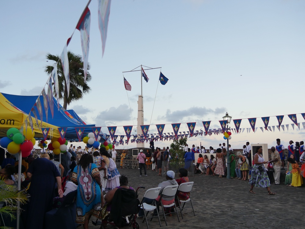 USS Milwaukee Celebrates Statia Day, Commemorating American History