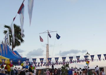 USS Milwaukee Celebrates Statia Day, Commemorating American History