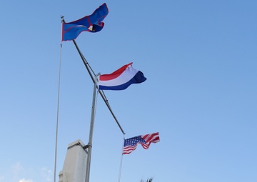 USS Milwaukee Celebrates Statia Day, Commemorating American History