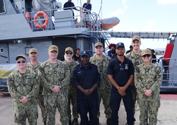 USS Milwaukee Celebrates Statia Day, Commemorating American History