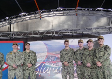 USS Milwaukee Celebrates Statia Day, Commemorating American History