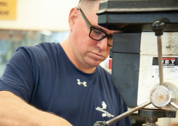 Wounded Warriors participate in woodworking as part of Warrior Care Month