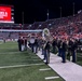 Vietnam veteran is recognized during University of Utah football game.