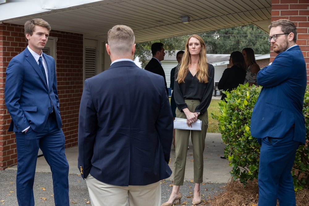 Congressional Visit at MCAS Beaufort