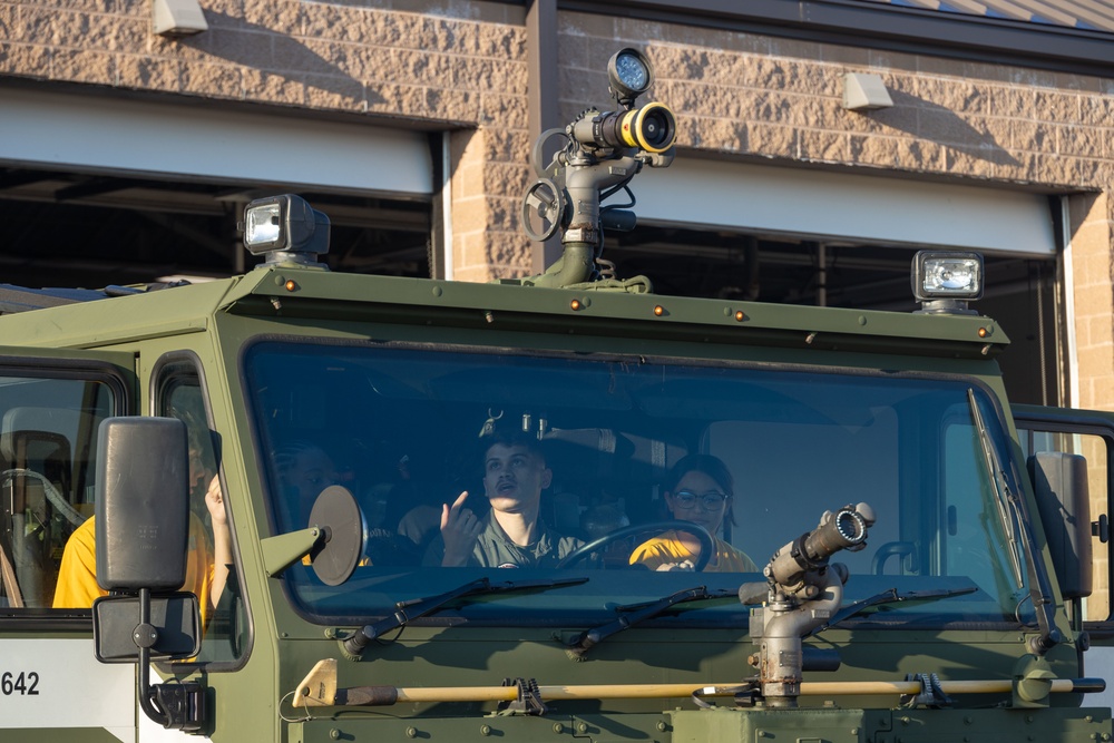 NJROTC visits MCAS Beaufort