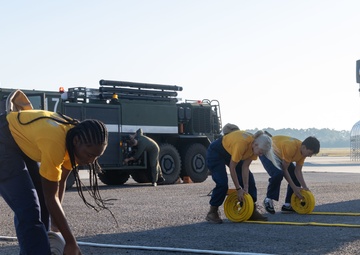 NJROTC visits MCAS Beaufort