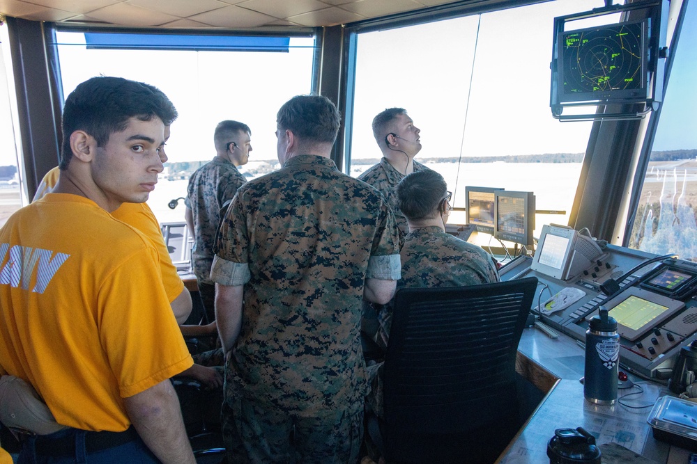 NJROTC visits MCAS Beaufort