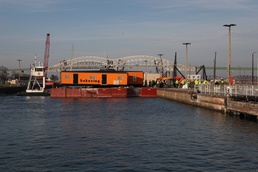 New Lock at the Soo Phase 3 contractor mobilizes