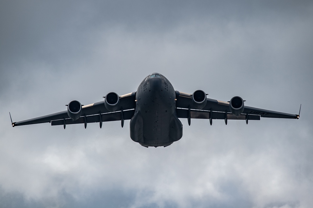 AMC aircraft depart from MacDill