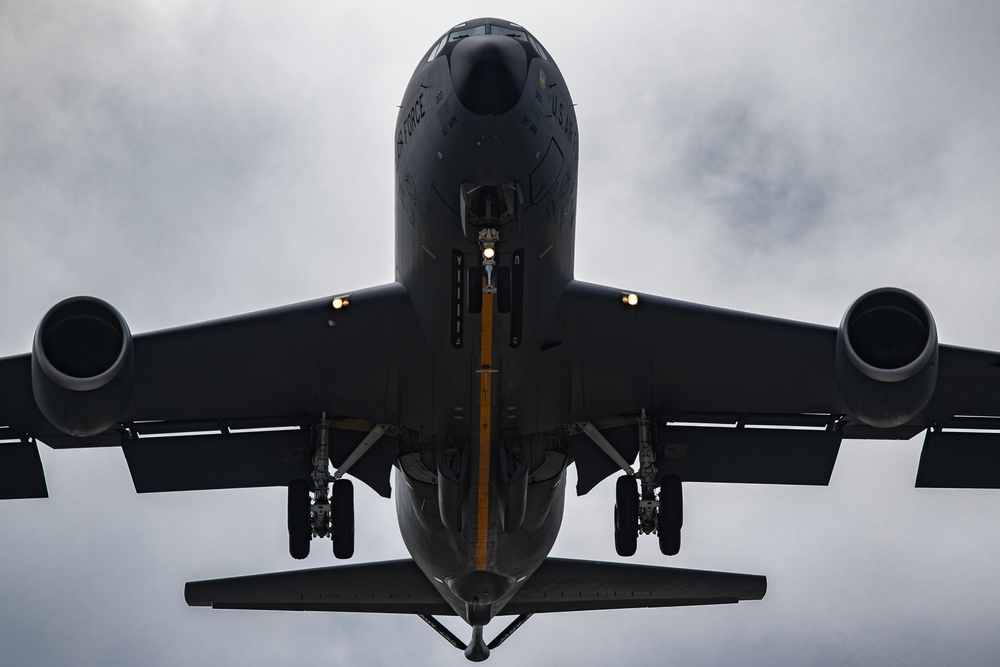 AMC aircraft depart from MacDill