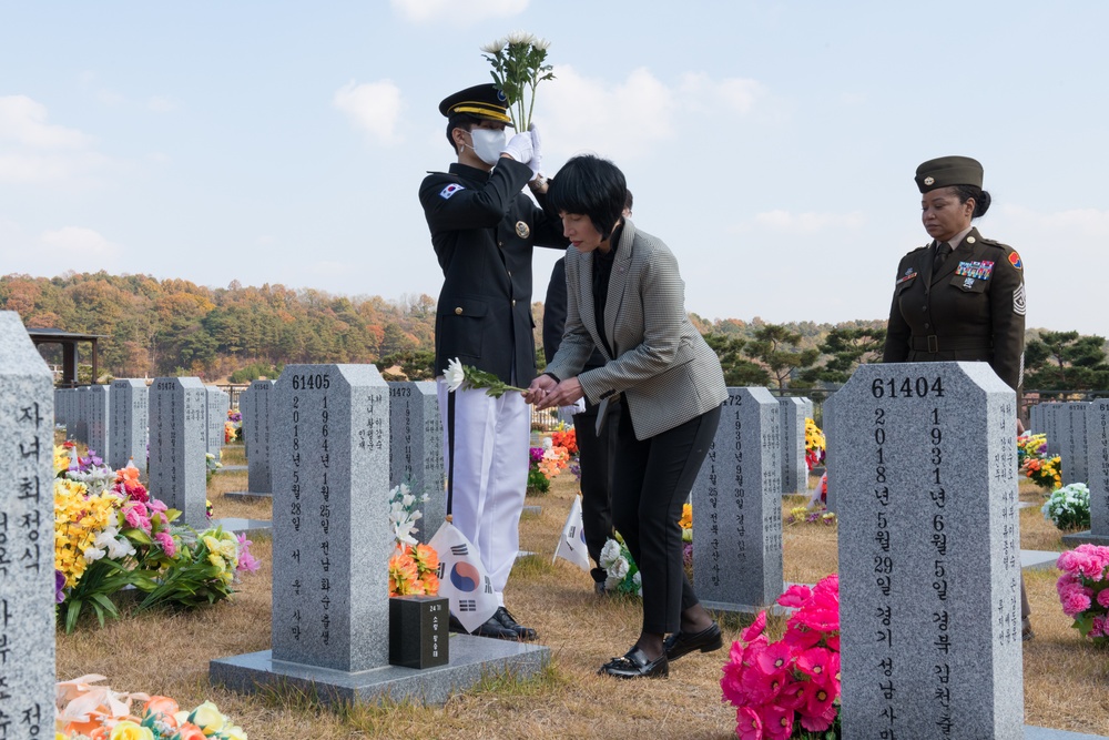 We Will Never Forget, Korean War Veterans Remembered at Daejeon National Cemetery