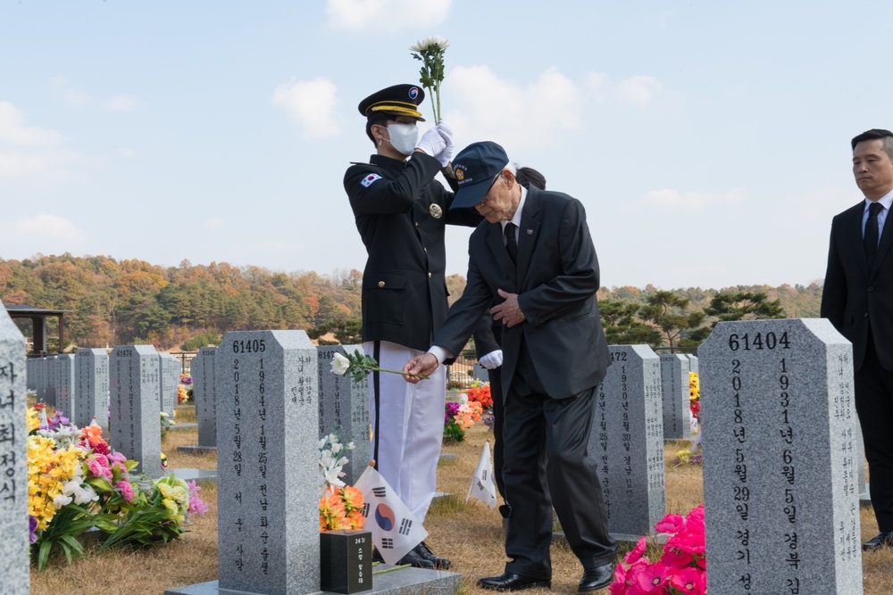 We Will Never Forget, Korean War Veterans Remembered at Daejeon National Cemetery