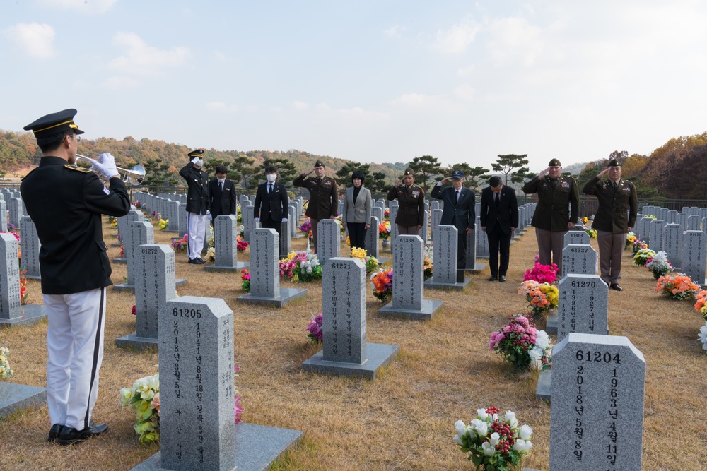 We Will Never Forget, Korean War Veterans Remembered at Daejeon National Cemetery