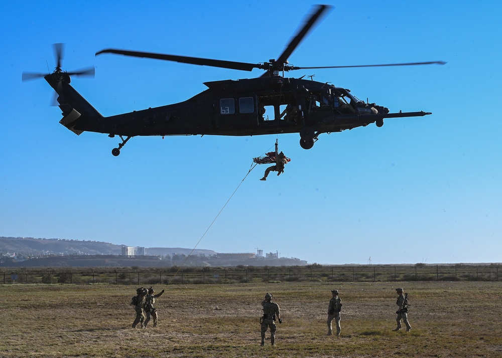 Naval Special Warfare Operators Conduct Training