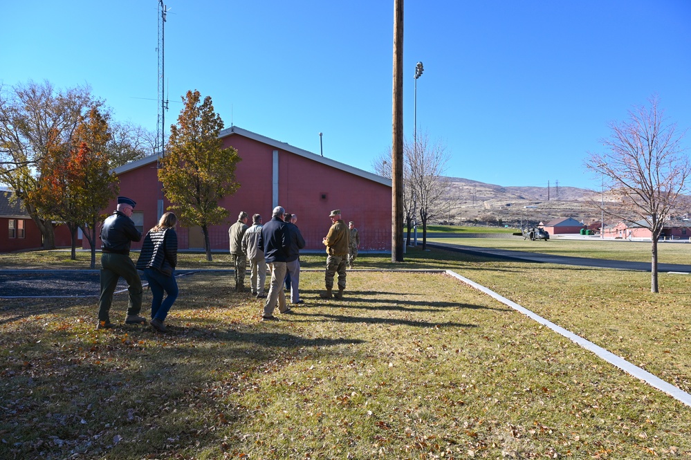 Camp Williams Host Local Mayors