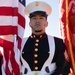 MAWTS-1 color guard performs at Desert View Academy