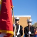 MAWTS-1 color guard performs at Desert View Academy