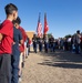 MAWTS-1 color guard performs at Desert View Academy