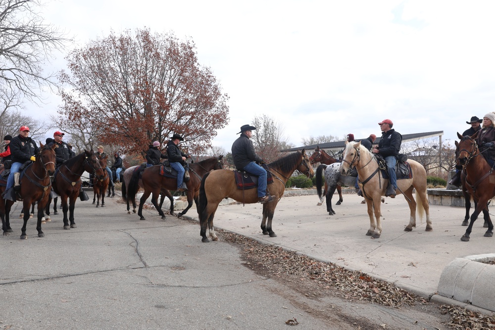 1st Infantry Division Commanding General's Mounted Color Guard Summit