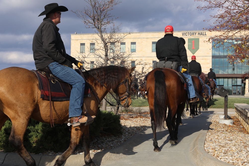 1st Infantry Division Commanding General's Mounted Color Guard Summit